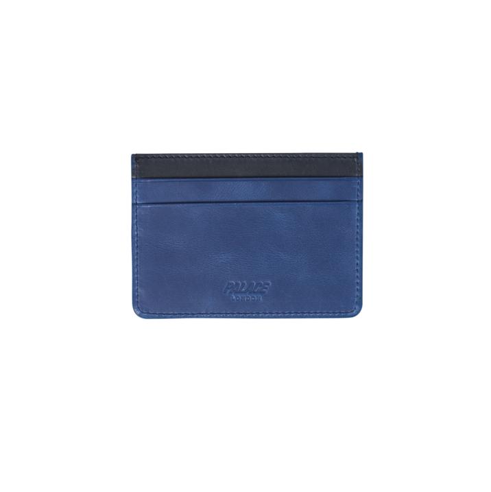 Thumbnail LEATHER CARDHOLDER BLUE one color