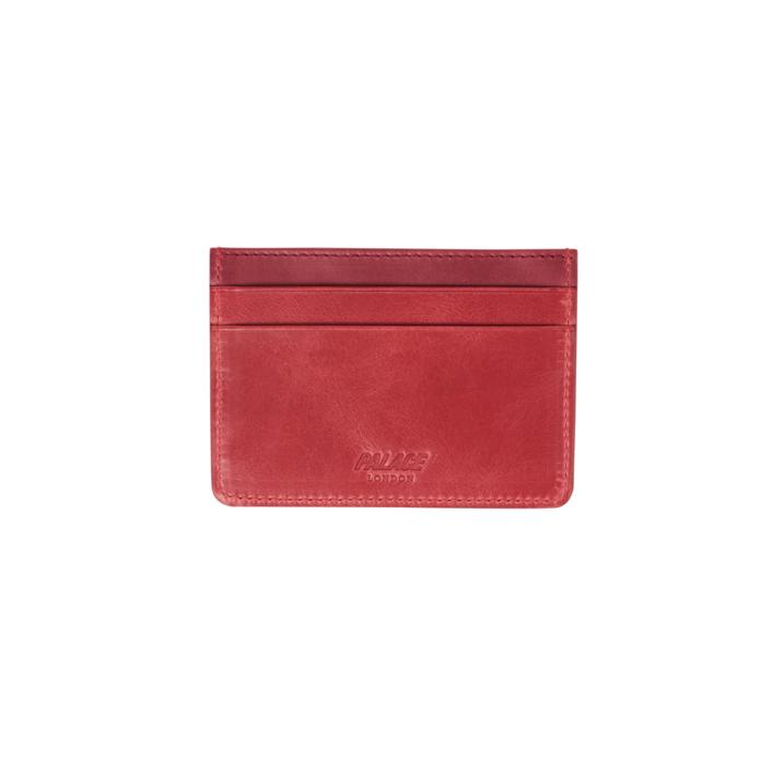 Thumbnail LEATHER CARDHOLDER RED one color