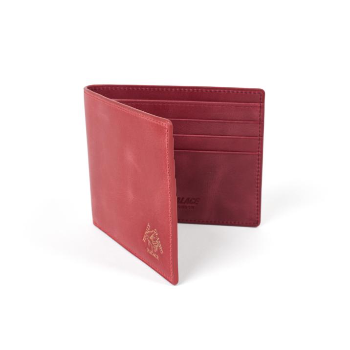 Thumbnail LEATHER BILLFOLD WALLET RED one color