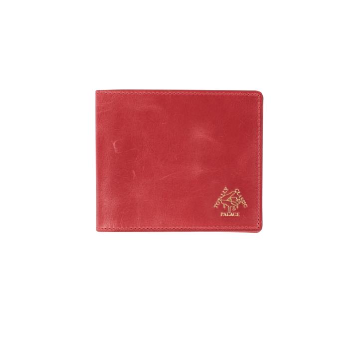 Thumbnail LEATHER BILLFOLD WALLET RED one color