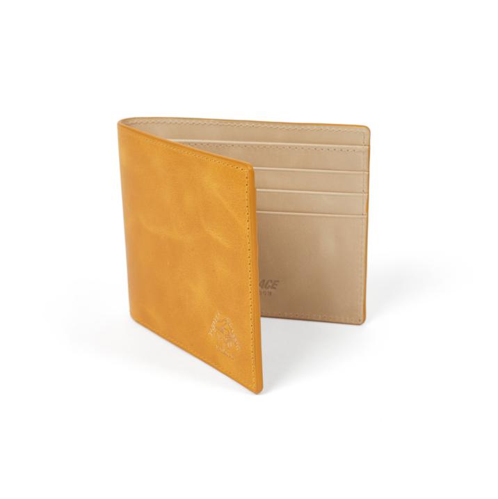 Thumbnail LEATHER BILLFOLD WALLET YELLOW one color