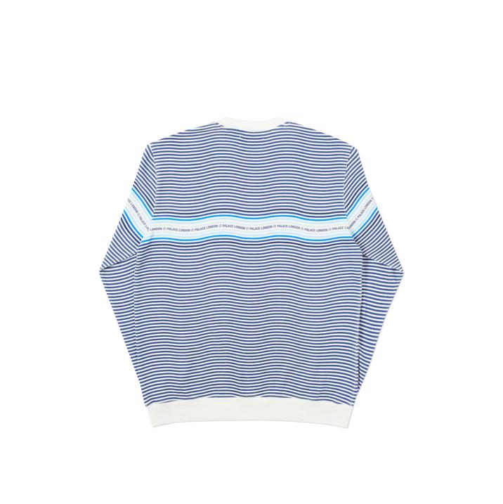 Thumbnail WAVEY STRIPE CREW NAVY one color