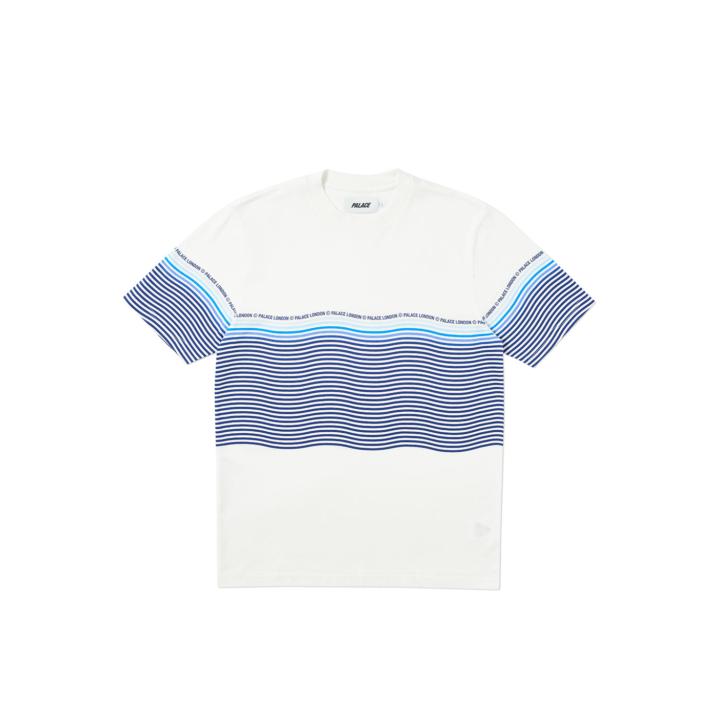 Thumbnail WAVEY STRIPE T-SHIRT NAVY / WHITE one color