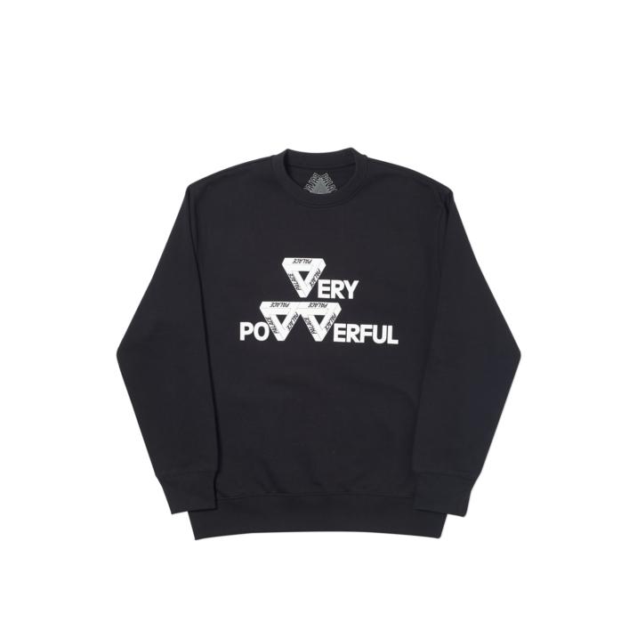 Thumbnail POWER CREW BLACK one color