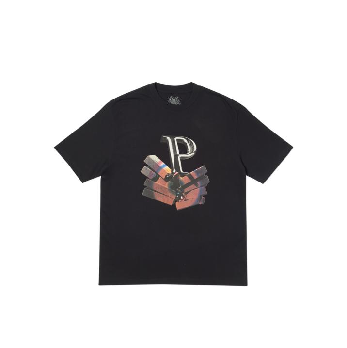 P SMISH T-SHIRT BLACK one color