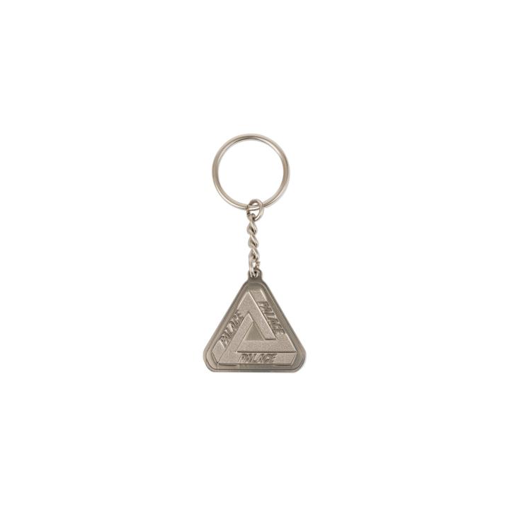 TRI-FERG METAL KEYRING SILVER one color