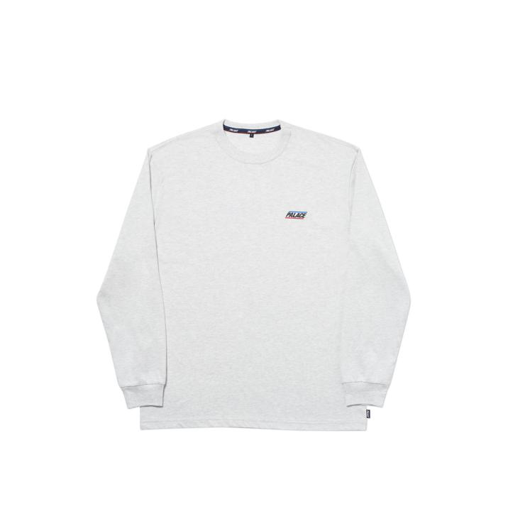 BASICALLY A LONGSLEEVE LIGHT GREY MARL one color