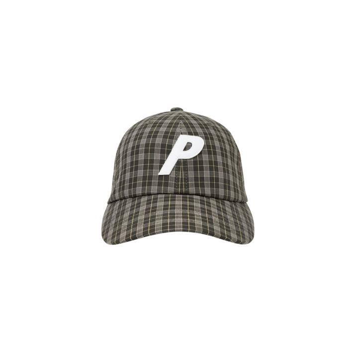 Thumbnail PLAID P 6-PANEL BLACK one color