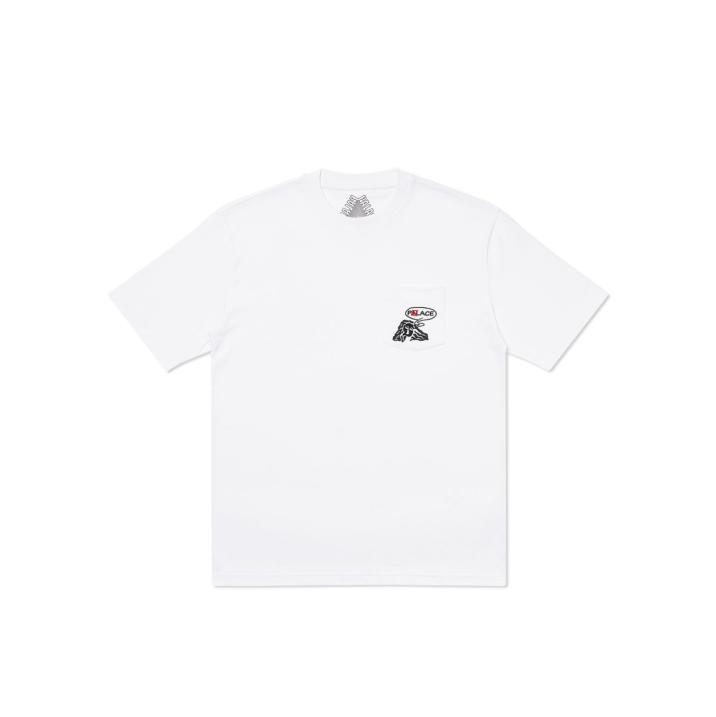 PEACE POCKET T-SHIRT WHITE one color