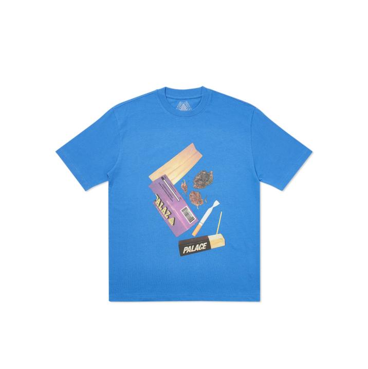 SKIN UP MONSIEUR T-SHIRT BLUE one color