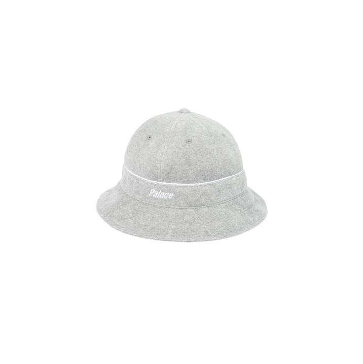 TOWELLING BUCKET HAT GREY one color