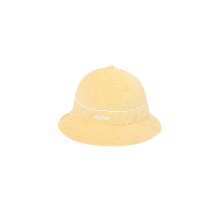 TOWELLING BUCKET HAT YELLOW one color