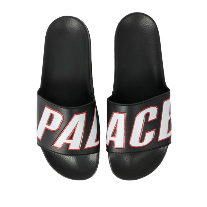 Thumbnail PALACE SLIDERS BLACK one color