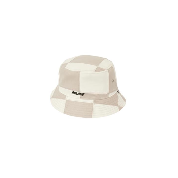 STITCH UP BUCKET HAT WHITE one color