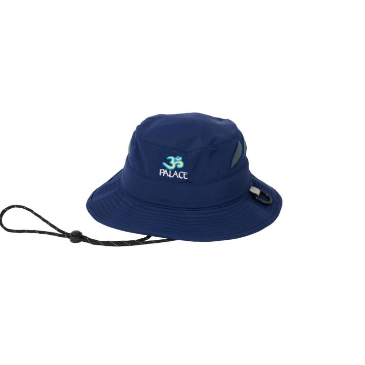 Om Shell Bucket Hat Navy - Summer 2021 - Palace Community