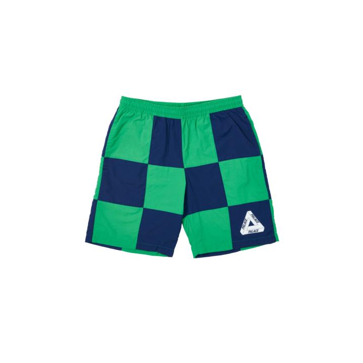 Thumbnail STITCH UP SHELL SHORTS GREEN / BLUE one color