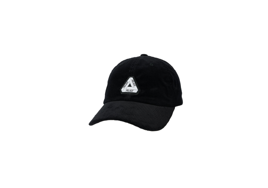 Tri-Ferg Patch Cord 6-Panel Black - Summer 2021 - Palace Community