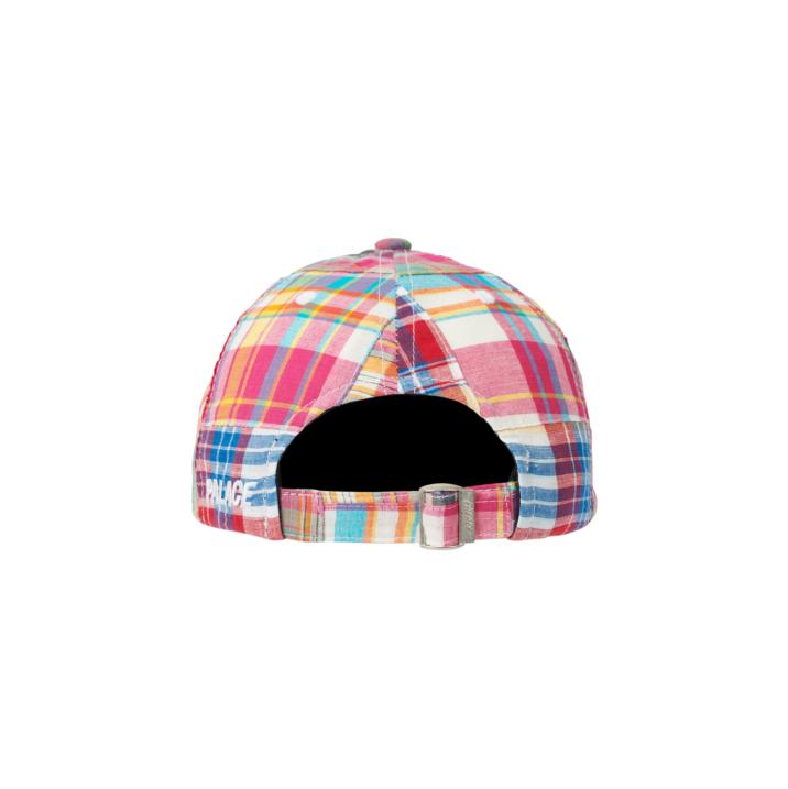 Thumbnail CHECK P 6-PANEL PINK MADRAS one color