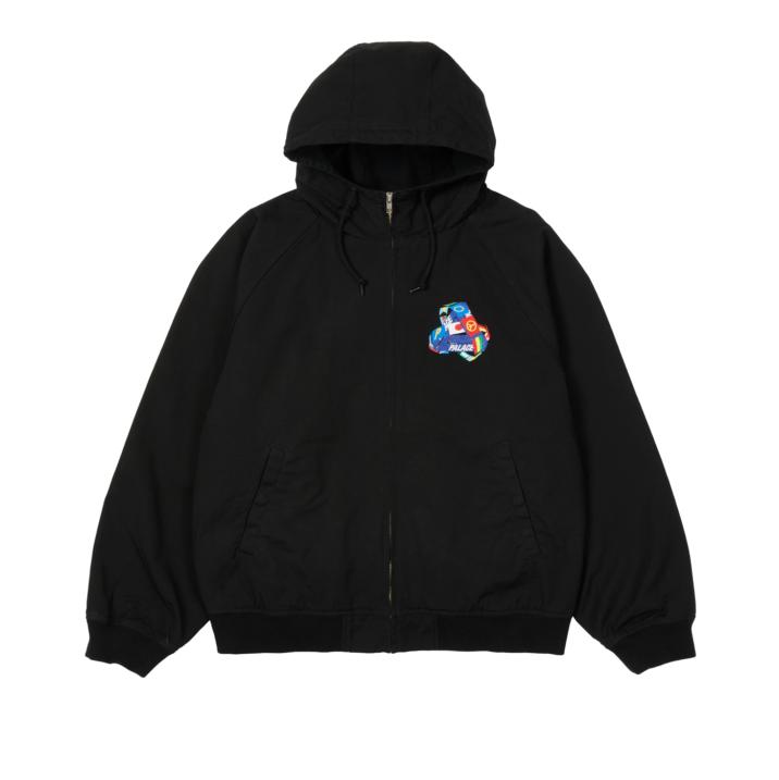 Thumbnail TRI-FLAG HOODED JACKET BLACK one color