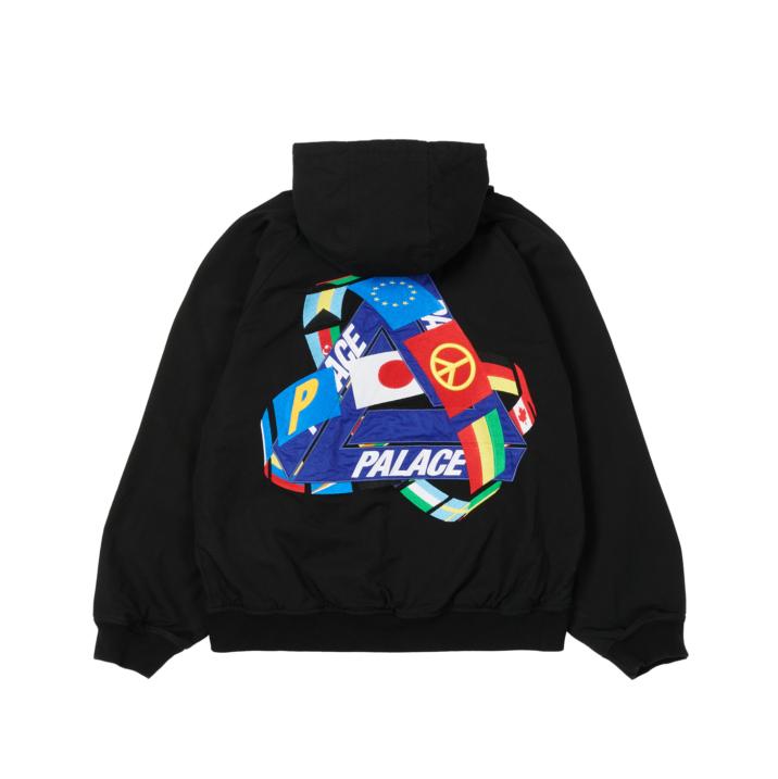 Thumbnail TRI-FLAG HOODED JACKET BLACK one color