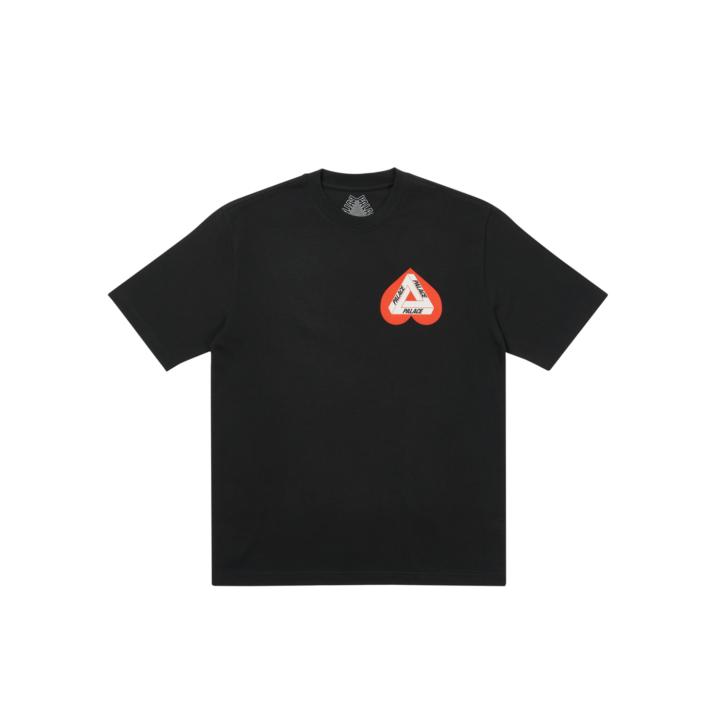 Thumbnail HEARTY T-SHIRT BLACK one color