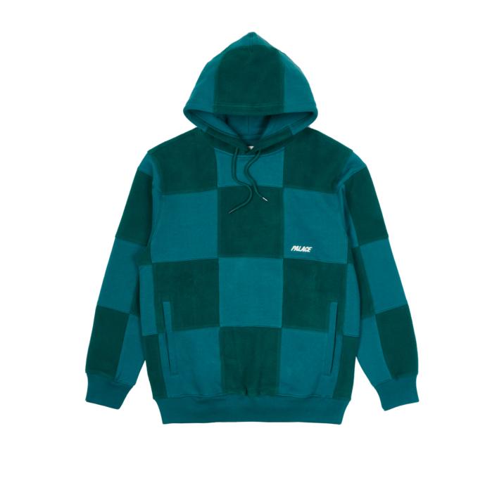 Thumbnail STITCH UP HOOD TEAL one color