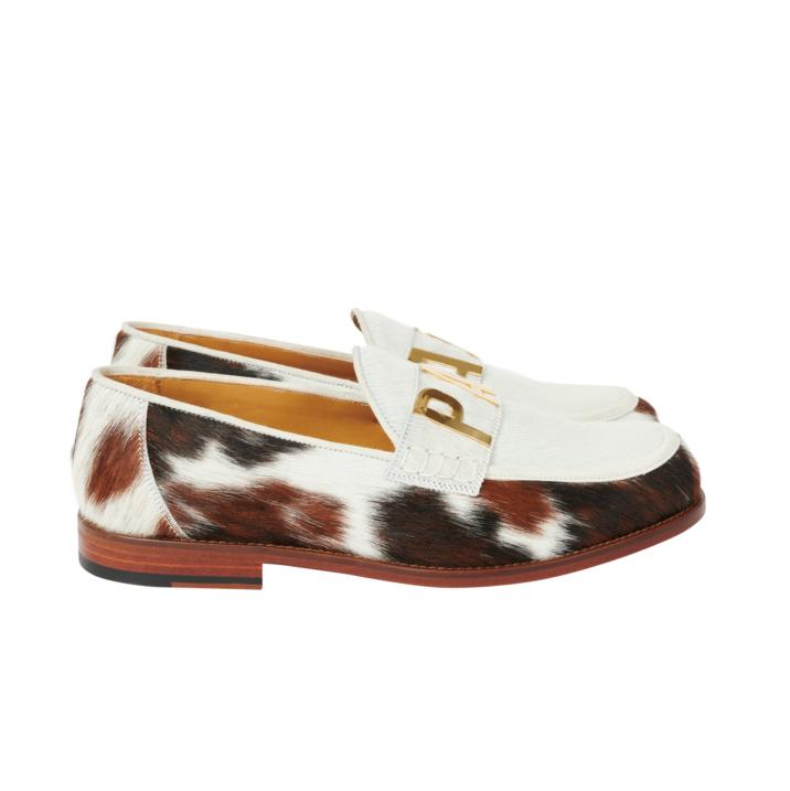 Palace Faux Pony Loafer White / Brown - Summer 2021 - Palace Community