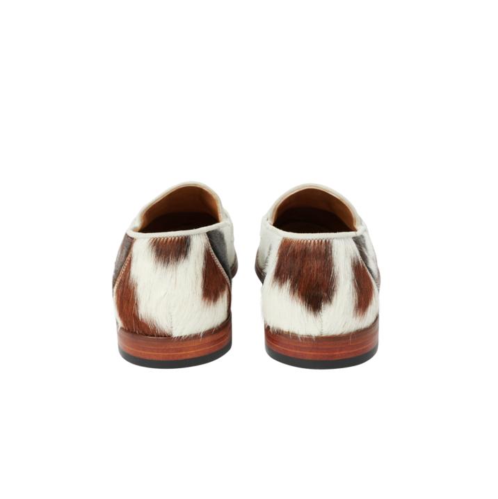 Thumbnail PALACE FAUX PONY LOAFER WHITE / BROWN one color