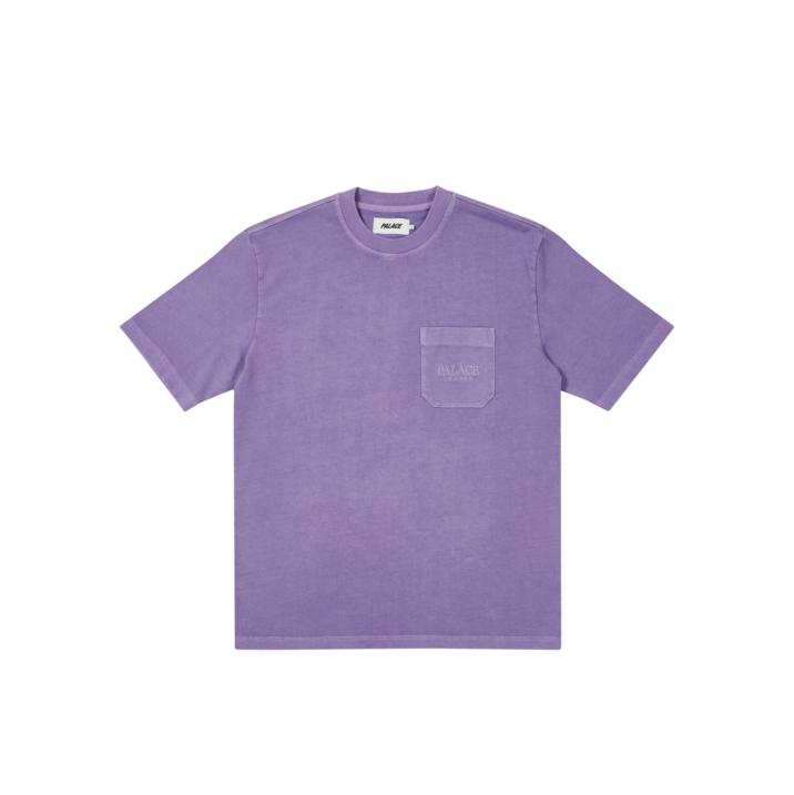 Thumbnail LONDON HEAVY POCKET T-SHIRT PURPLE one color