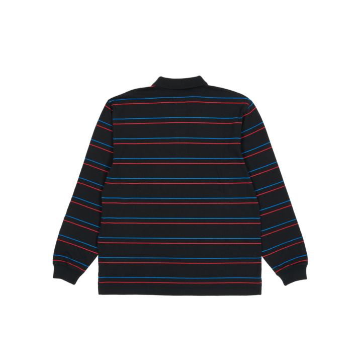 Thumbnail UNDERLINE LONGSLEEVE POLO BLACK one color