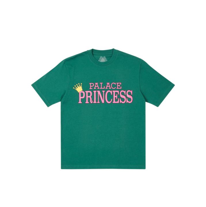 PALACE PRINCESS T-SHIRT GREEN one color