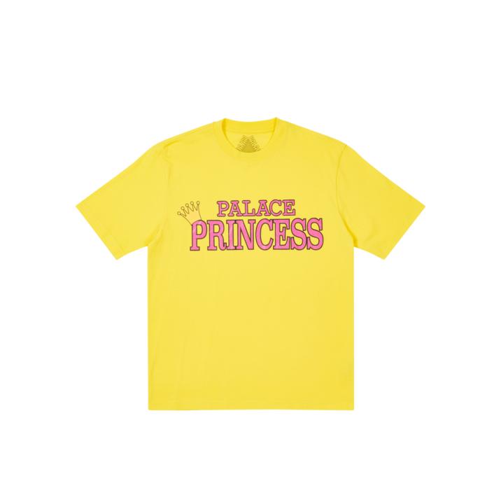 PALACE PRINCESS T-SHIRT YELLOW one color