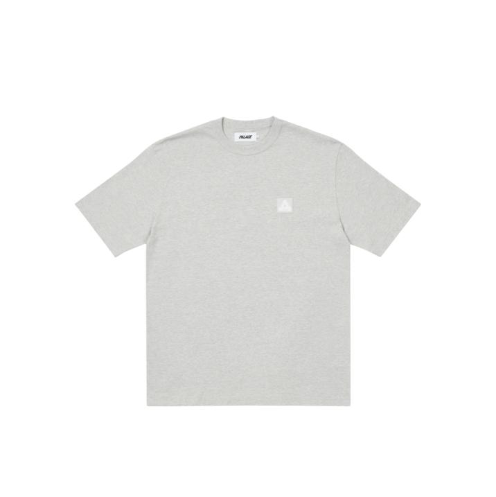 SQUARE PATCH T-SHIRT GREY MARL one color