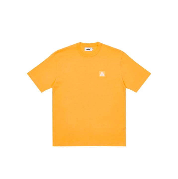 SQUARE PATCH T-SHIRT ORANGE one color