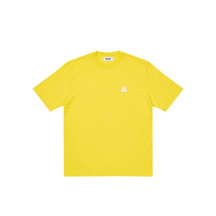 SQUARE PATCH T-SHIRT YELLOW one color