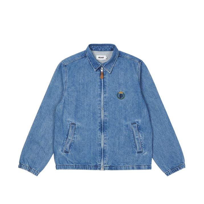 Thumbnail WASHED DENIM HARRINGTON STONE WASH one color