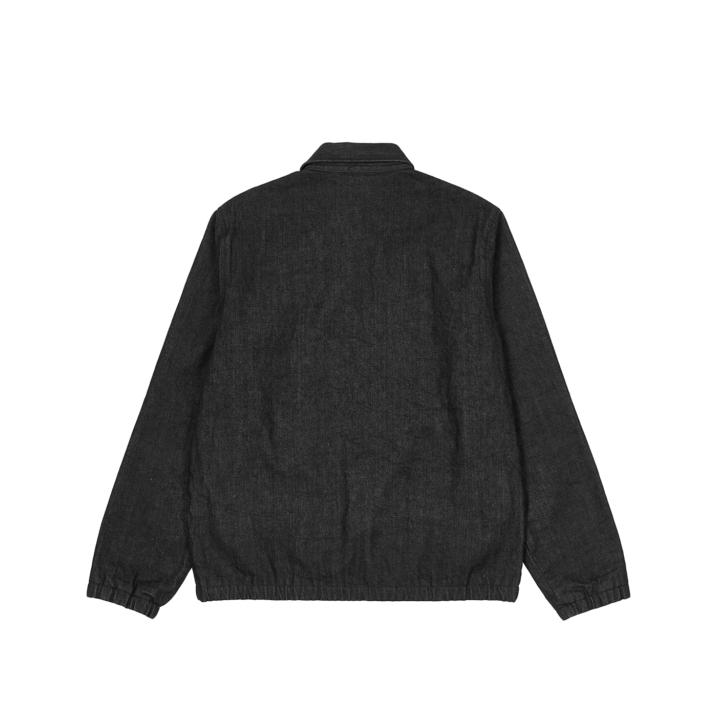 Thumbnail WASHED DENIM HARRINGTON BLACK one color