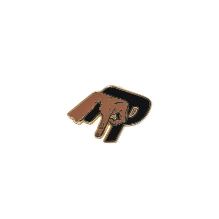 VALLEY OF THE SHADOWS PIN BADGE BROWN one color