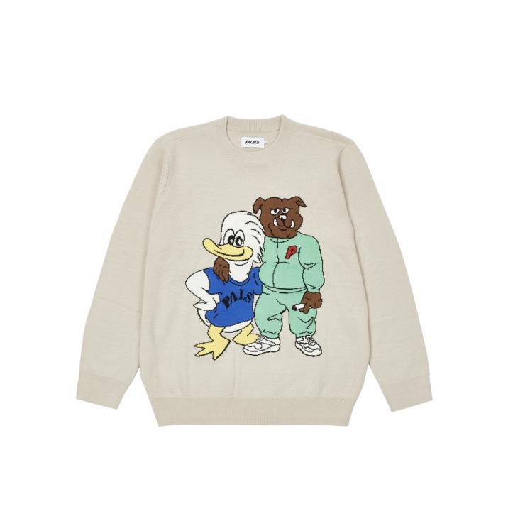 Thumbnail DOG AND DUCK KNIT CREAM one color