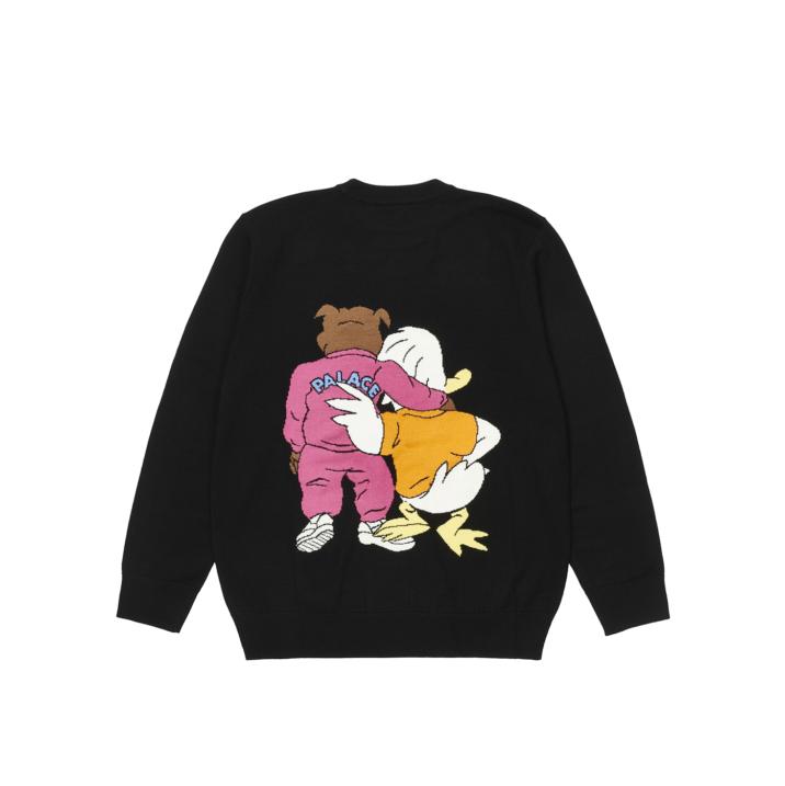 Dog And Duck Knit Black - Summer 2022 - Palace Community