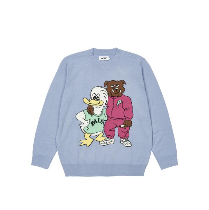 Thumbnail DOG AND DUCK KNIT BLUE one color