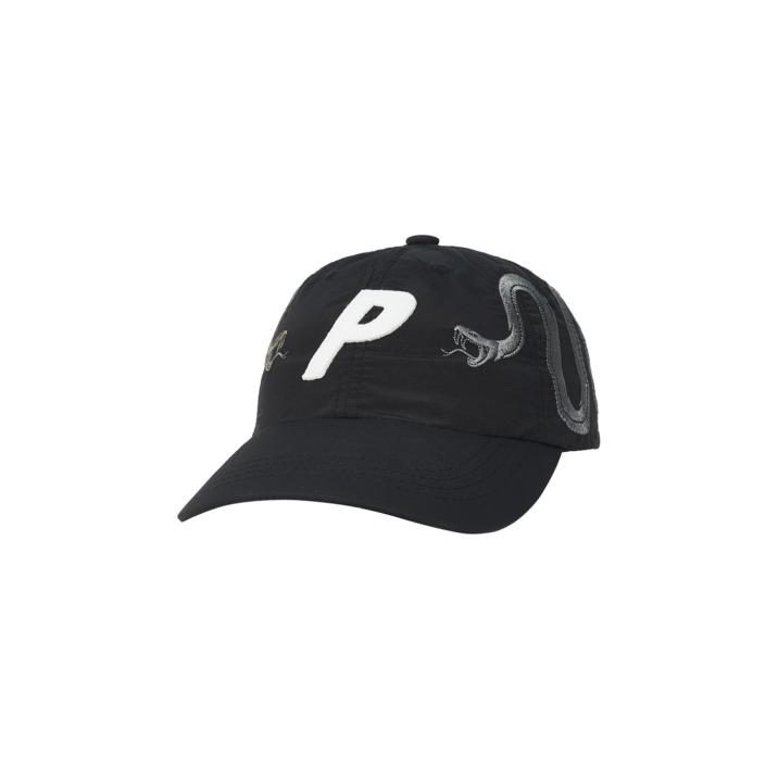 Thumbnail SNAKE P 6-PANEL BLACK one color