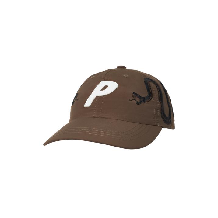 Thumbnail SNAKE P 6-PANEL BROWN one color