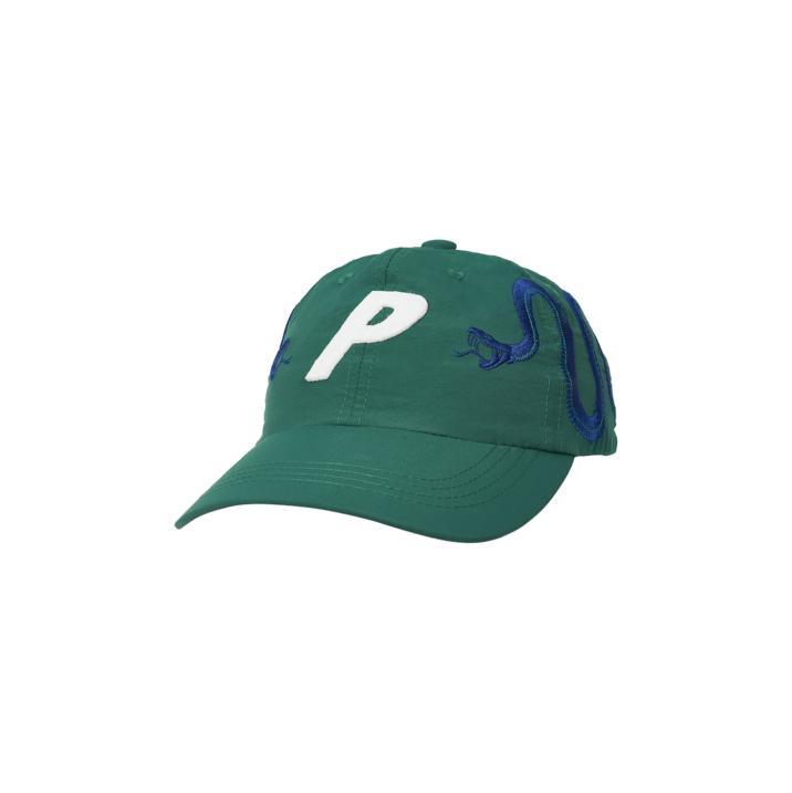 Snake P 6-Panel Green - Summer 2022 - Palace Community