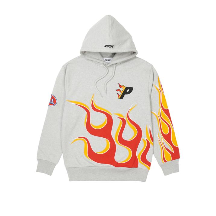 Thumbnail FLAME HOOD GREY MARL one color