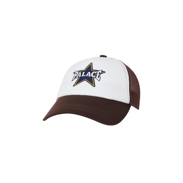 Thumbnail STAR LOGO TRUCKER BROWN one color