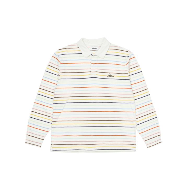 Thumbnail TERRY STRIPE LONGSLEEVE WHITE one color