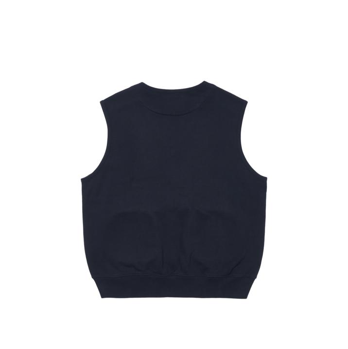 Thumbnail PALACE LONDON SWEAT GILET NAVY one color