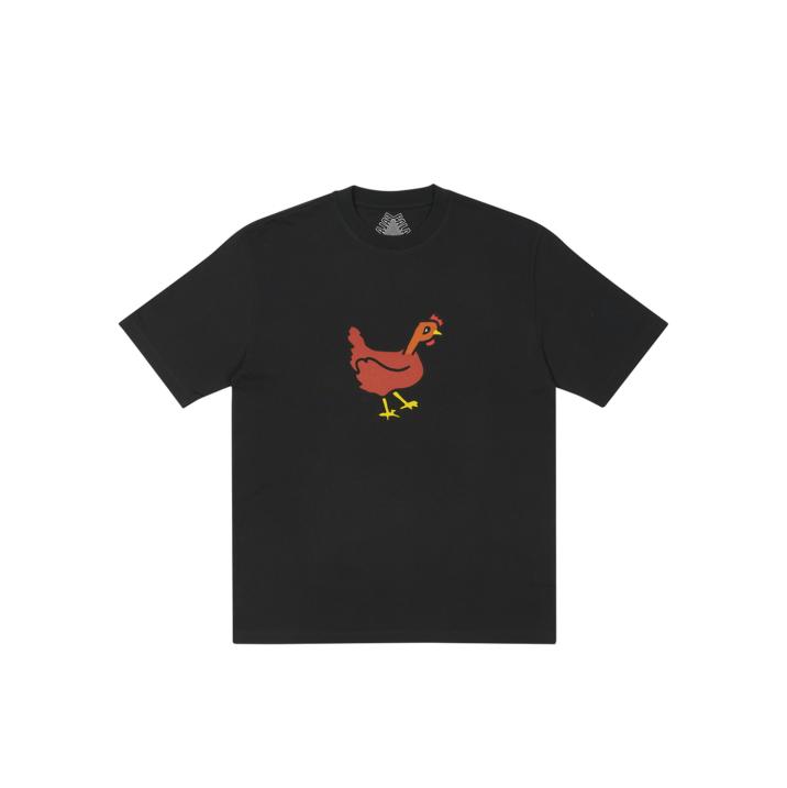 CLUCKING T-SHIRT BLACK one color