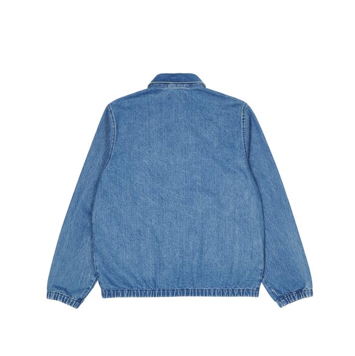 Thumbnail WASHED DENIM HARRINGTON STONE WASH one color